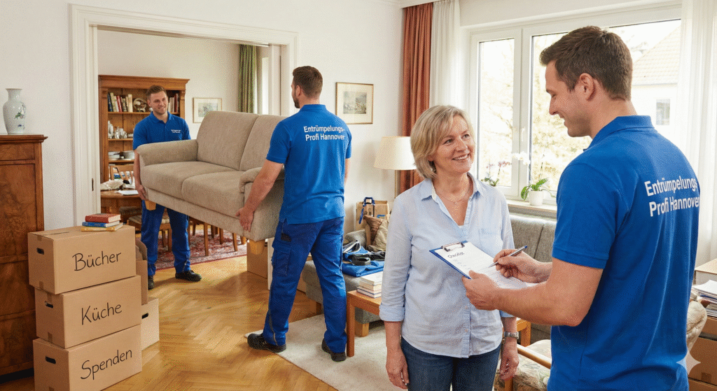 Haushaltsauflösung & Entrümpelung in Hannover – Schnell, Diskret & Zum Festpreis